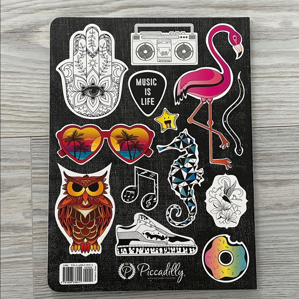 Piccadilly Sketch Your Own Stickers Book 250+ DIY Stickers NEW - Picture 2 of 4